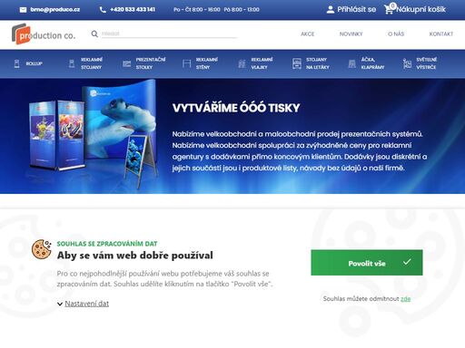 prezentační systémy v brně s wow efektem. nabízíme velkoobchodní a maloobchodní prodej prezentačních systémů.