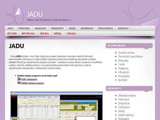 ekonomického software pro malé a střední organizace s nadstandardní podporou uživatele