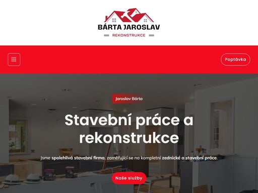 rekonstrukce turnov poskytuje rekonstrukce domů, rekonstrukce bytů, stavební práce a montáž sádrokartonů