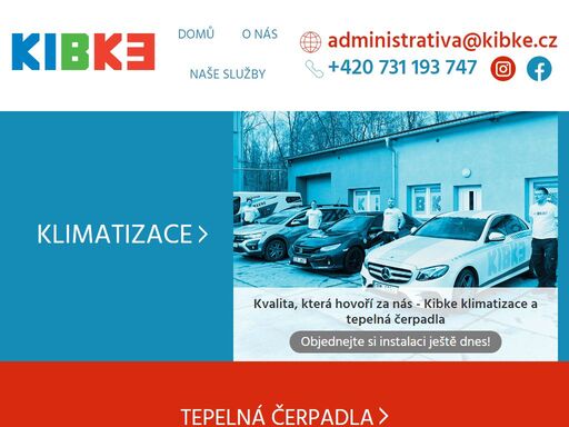 kibke klima s.r.o. - klimatizace, tepelná čerpadla, podlahové vytápění, čističky vzduchu...