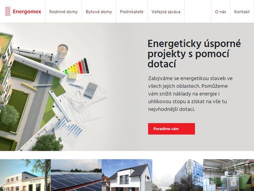 tým odborníků v oblastech energetiky, tepelné techniky, projekce revitalizace pozemních staveb, technického zařízení budov. snížime vaše náklady.