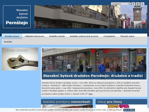 stavební bytové družstvo pernštejn
