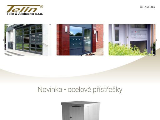 celkové řešení domovních vstupů. poštovní schránky a zvonková tabla na míru. široký sortiment. realizace sklepních kójí.