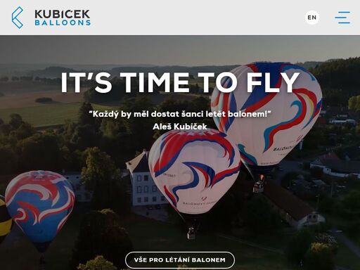 kubíček balloons - továrna na balóny