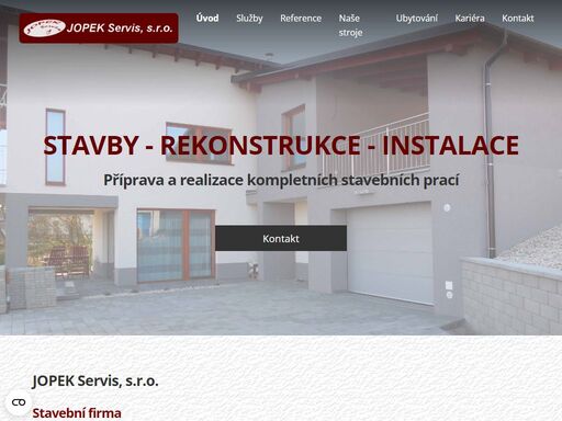 kompletní stavební práce od drobných rekonstrukcí až po stavby na klíč, stavíme rodinné domy, budovy s bytovými jednotkami i kancelářské objekty.
