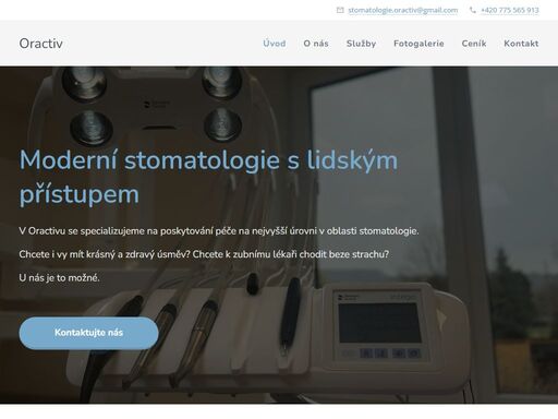 moderní stomatologie s lidským přístupem