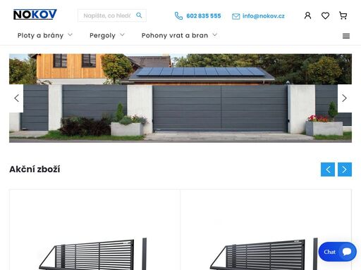 eshop.nokov.cz – široký výběr hliníkových a kovaných plotů, bran a příslušenství. ?? kvalita za odpovídající ceny, odborná montáž a individuální řešení. nakupujte u specialistů!