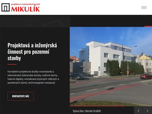 dlouhodobě se zabýváme poskytováním služeb v oblasti přípravy pozemních staveb – zejména projektové a inženýrské činnosti