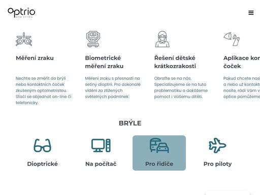 naše oční optika vám nabízí precizní měření zraku. biometrické měření pro náročné a individuální pro klienty s komplikovanou oční vadou.
