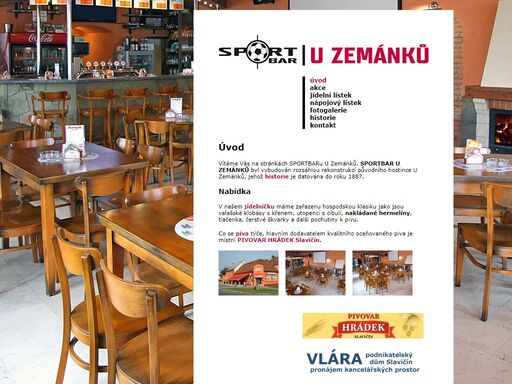 sportbar u zemánků (slavičín)