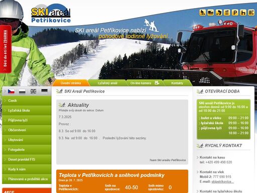 ski areál petříkovice