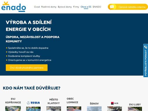 experti na fotovoltaiku a tepelná čerpadla. rodinné domy, bytové domy, firmy i obce. fér a lidský přístup.