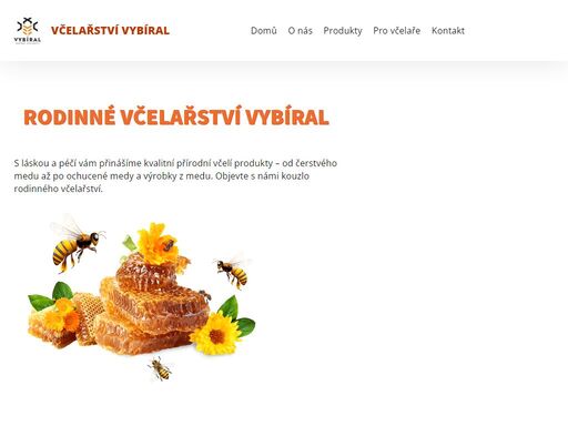 rodinné včelařství vybíral - objevte tradiční české medy vyráběné s láskou a péčí již po tři generace v srdci jižní moravy.