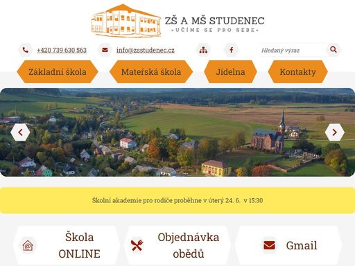 základní škola a mateřská škola, studenec, okres semily