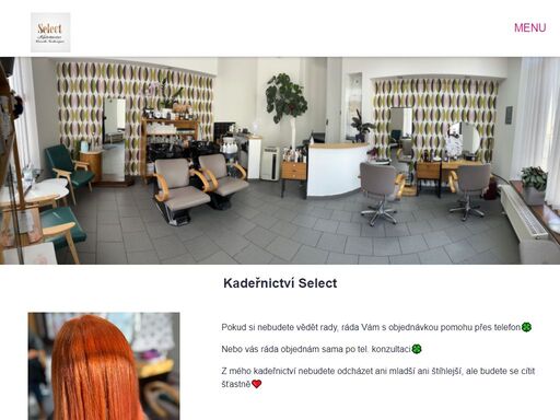 kadeřnictví select 