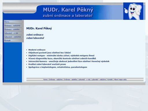 mudr. kartel pěkný, praktický zubní lékař, vlastní laboratoř