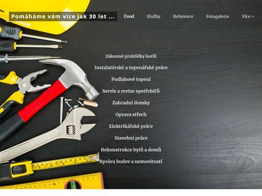 instalatérské a topenářské práce