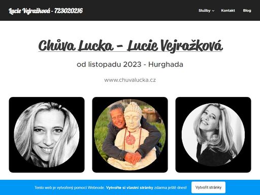 chůva lucka - lucie vejražková