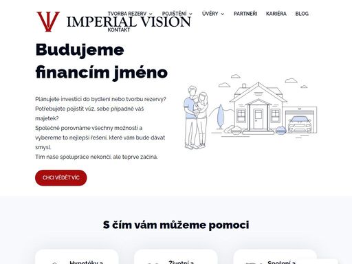 plánujete investici do bydlení nebo tvorbu rezervy? potřebujete pojistit vůz, sebe nebo váš majetek? pomůžeme vám najít to nejlepší řešení.