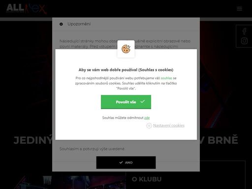 náš club je jediný a opravdový stylový strip club v brně ??, ve kterém zažijete nezapomenutelné chvíle ve společnosti krásy a půvabu našich dívek. dancing strip club all-ex je situován přímo v centru brna.