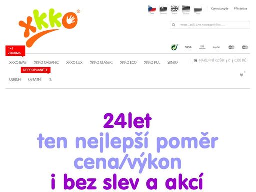 xkko.cz nejen vaše oblíbené pleny