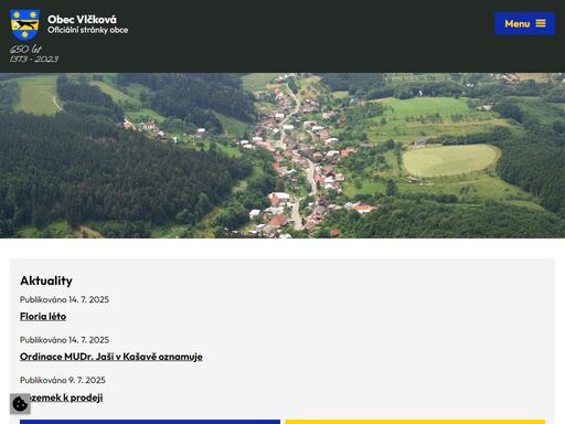 navštivte obec vlčková v malebném údolí hostýnských vrchů. objevte turistické trasy k přírodním lokalitám, historickým památkám a rekreačním oblastem.