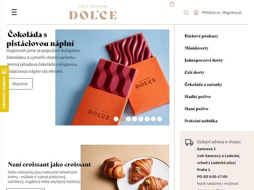 vítejte v cafe imperial dolce. každý dobrý restauratér touží po spokojeném hostu. jednou z posledních fází obsluhy, jak dotáhnout vaši návštěvu k dokonalosti, je ohromit vás sladkou tečkou na závěr. o to café imperial vždycky šlo. zázemí restaurace ale zápasilo s prostory a cukrárna měla omezené pracoviště, a tak jsme…