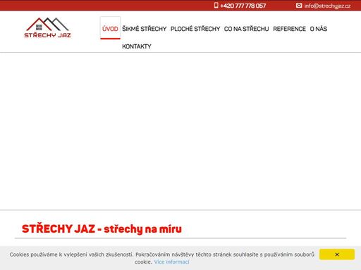 střechy jaz - střechy na míru. kompletní realizace široké škály typů střech za použití tradičních i netradičních střešních krytin.