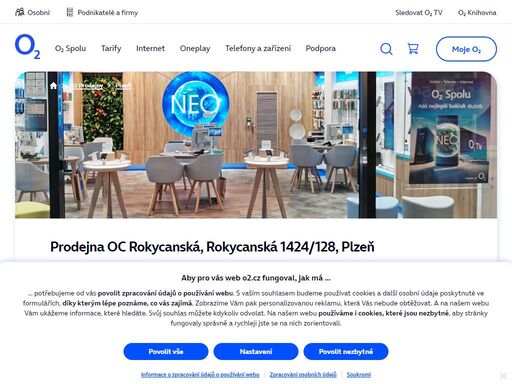 prodejna plzeň - oc rokycanská, rokycanská 1424/128. o2 služby, telefony, zařízení a příslušenství nebo profesionální podpora a spoustu dalšího, to nabízejí všechny naše značkové prodejny.