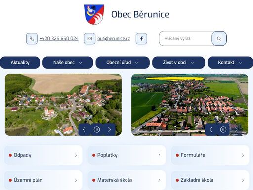 obec běrunice