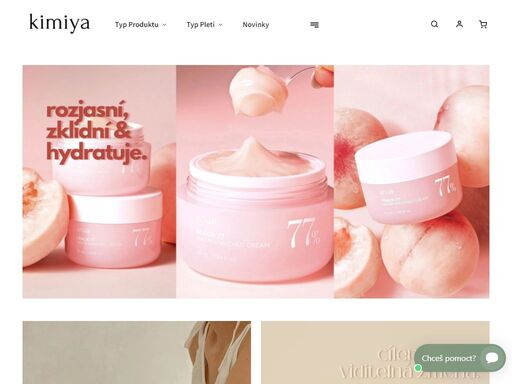 homepage. 
pečlivě vybraná korejská kosmetika pro všechny typy pleti. jemná, účinná a etická péče, která dává smysl. objevte kimiyu.