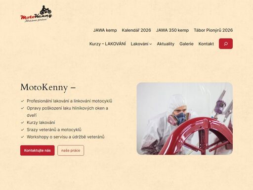 lakovna brno,lakování motocyklů,lakování aut,lakování historických motocyklů a motoveteránů,lakování motorek jawa,lakování motorek čz,renovace,renovace motocyklů,renovace motorek jawa,renovace motorek čz,renovace brno,renovace veteránů,profesionální,krásná práce společnost motokenny design se specializuje především na lakování a renovace motocyklů, historických motorek a veteránů značek jawa a čz. na námi profesionálně odvedenou práci řeknete krásná práce.