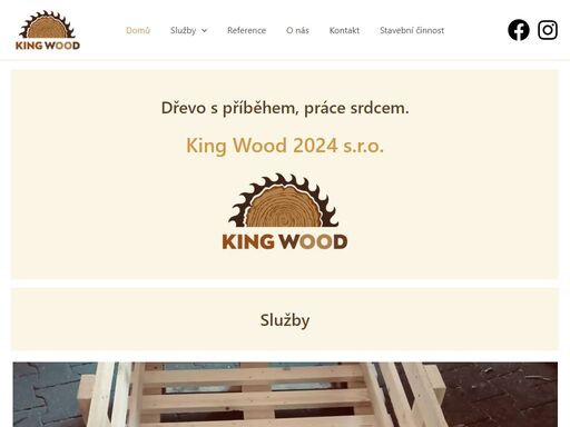 kuchyň, skříň, nebo pergola? žádný problém! jsme king wood 2024 s.r.o. tvoříme interiér s láskou. 