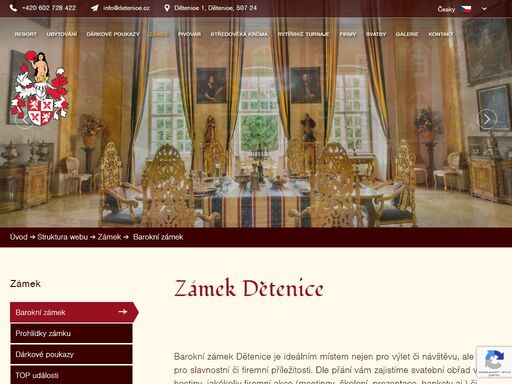 resort dětenice se nachází v českém ráji pouze 65 km od prahy|středověká krčma, zámek, pivovar, středověký hotel, hotel rustikal, rytířské turnaje