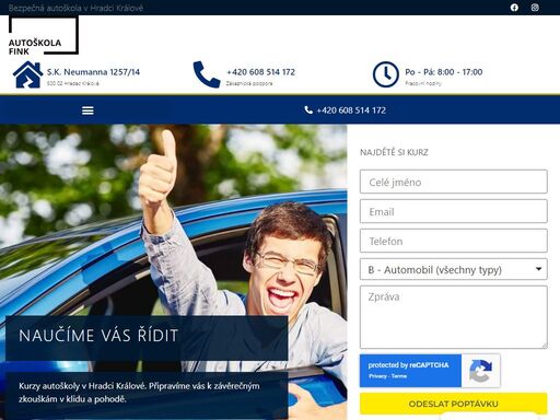 www.autoskolafink.cz
