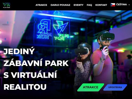 jediný zábavní park s virtuální realitou v praze. vr play park najdete přímo na václavském náměstí, kde na více než 500 m2 nabízí tu nejlepší zábavu v praze