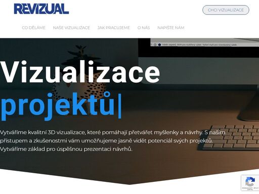 3d vizualizace, pomáháme přetvářet myšlenky