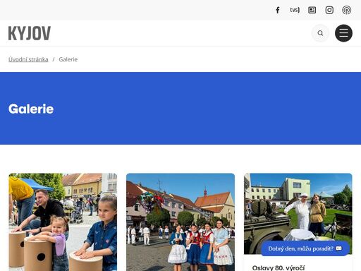 oficiální webové stránky města kyjov poskytují informace o městě, městském úřadě, aktuálních událostech, kulturních akcích, službách a možnostech vyřízení různých záležitostí. nabízí také online rezervační systém a aktuality z oblasti veřejné správy a komunálního života.