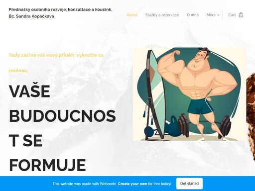 tady začíná váš nový příběh, vykročte za změnou.