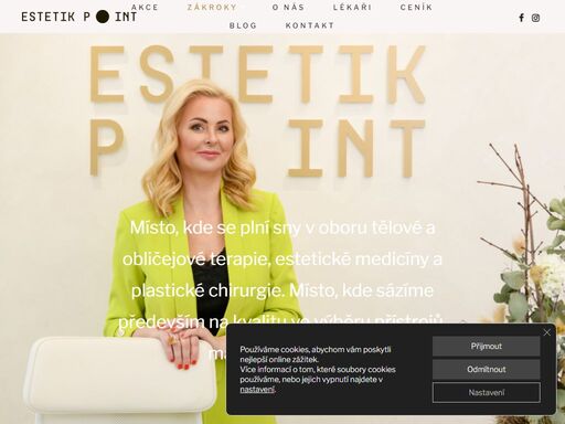 estetická klinika estetik point nabízí ošetření v oblasti tělové a obličejové terapie, estetické medicíny a plastické chirurgie. najdete nás v olomouci.