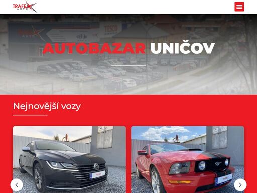 autobazar uničov - nabízíme pouze prověřené automobily, s historií a garancí stavu vozu a najetých km. navštivte nás ještě dnes.