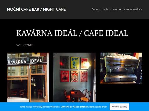 kavárna ideál / cafe ideal