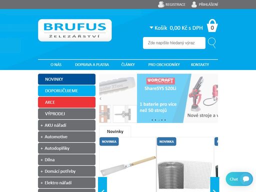 široký sortiment nářadí do dílny, na zahradu, na stavbu. příslušenství pro zedníky, obkladače, montéry, hodinové manžely, instalatéry, tesaře, automechaniky. profesionální nářadí značek festa, extol, heron, lescha, battipav, valmon.