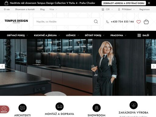 tempus design collection je kolekce vysoce kvalitního, ale dostupného vybavení interiéru, pečlivě sestavená zkušenými architekty ze studia tempus design.