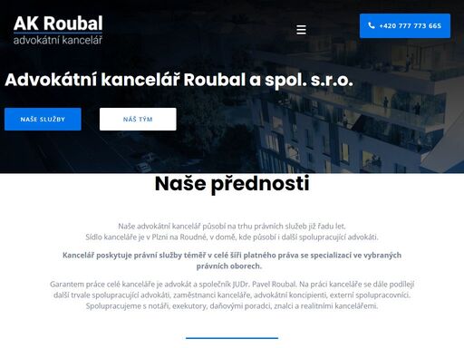 advokátní kancelář ak roubal 