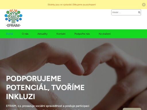 spolek efraim, z.s. se zaměřuje na participaci, inkluzi a sociální spravedlnost. podporujeme rovné šance a komunitní rozvoj.