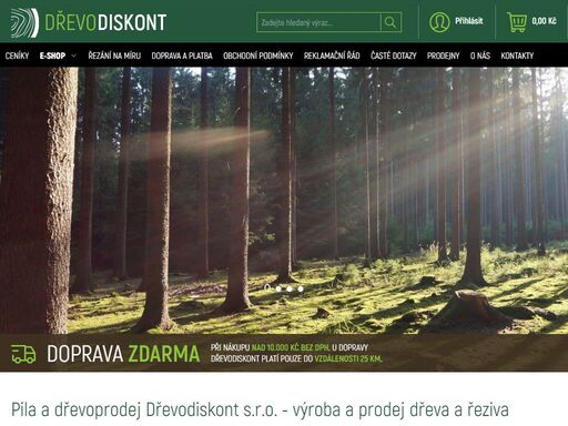 nakupte dřevo ve vysoké kvalitě přímo od výrobce. výroba a prodej již od roku 1999! nabízíme prodej dřeva, stavebního a truhlářského řeziva a paliva. široká nabídka dřevin. vlastní pila. výroba na míru. prodejní sklady praha zbraslav a hlubočinka. doprava a složení na místě hydraulickou rukou. množstevní slevy. doprava v okolí zdarma.