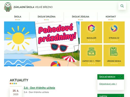 základní škola velké březno