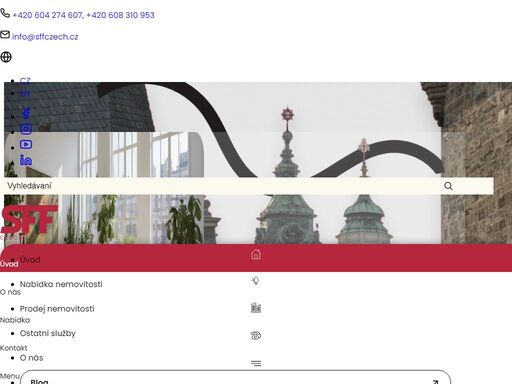 reality sff czech – váš spolehlivý partner v realitách. zajišťujeme prodej, pronájem a správu nemovitostí s osobním přístupem a dlouholetou zkušeností.