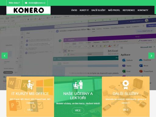 online kurzy ms office, ms excel, office365, on-line webin??e, kontingen?n? tabulky, firemn? ?kolen?, word, powerpoint